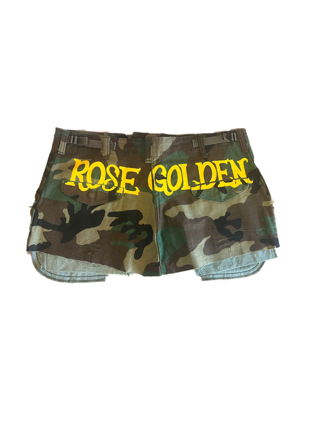 Rose Golden Camo Skirt